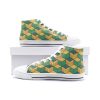 giyu tomioka demon slayer classic high top canvas shoes 2 - Anime Shoes UK Store