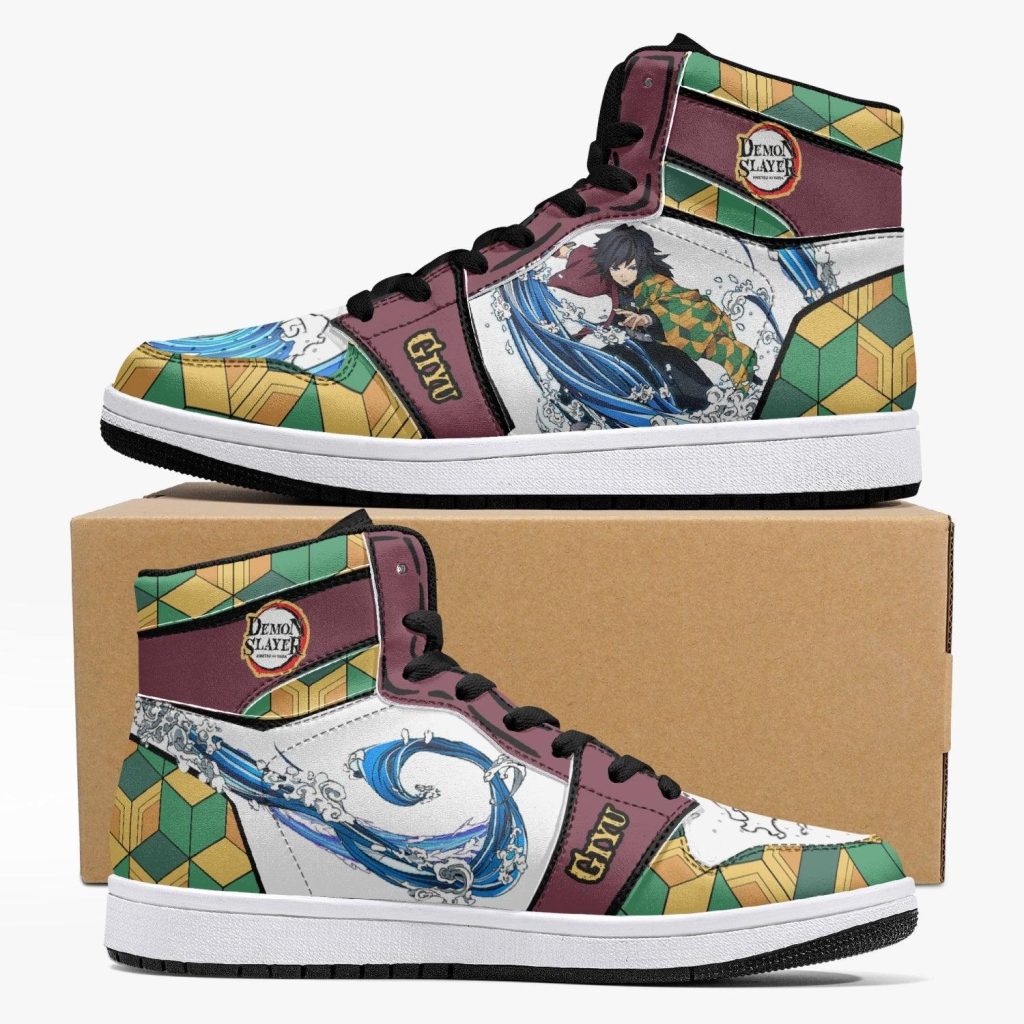 giyu tomioka demon slayer j force shoes 595b7685 7289 4e99 b39c 60db8356c16f - Anime Shoes UK Store