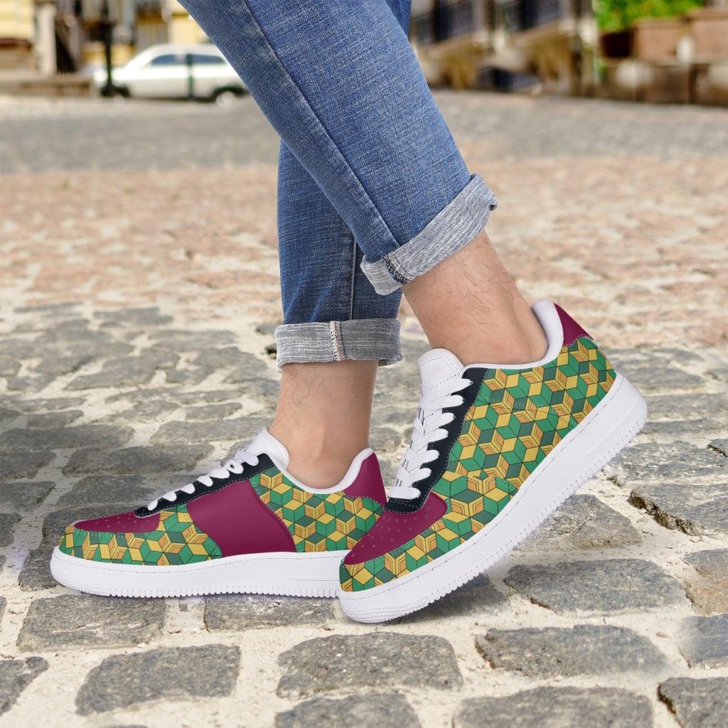 giyu tomioka demon slayer kamikaze 1 shoes 11 - Anime Shoes UK Store