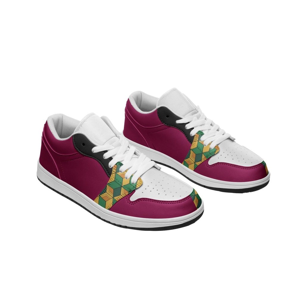 giyu tomioka demon slayer low top jd1 shoes 2 - Anime Shoes UK Store