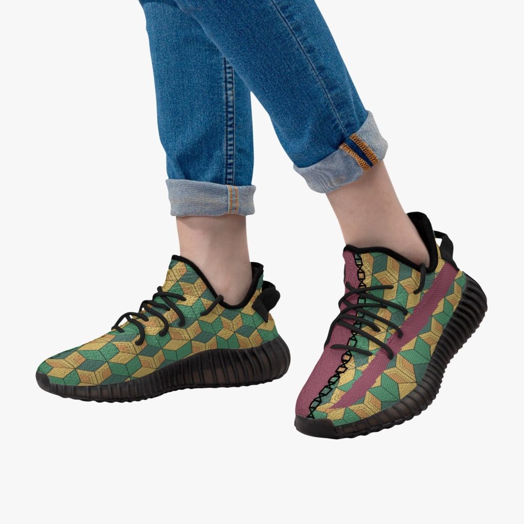 giyu tomioka demon slayer yz shoes 8 - Anime Shoes UK Store