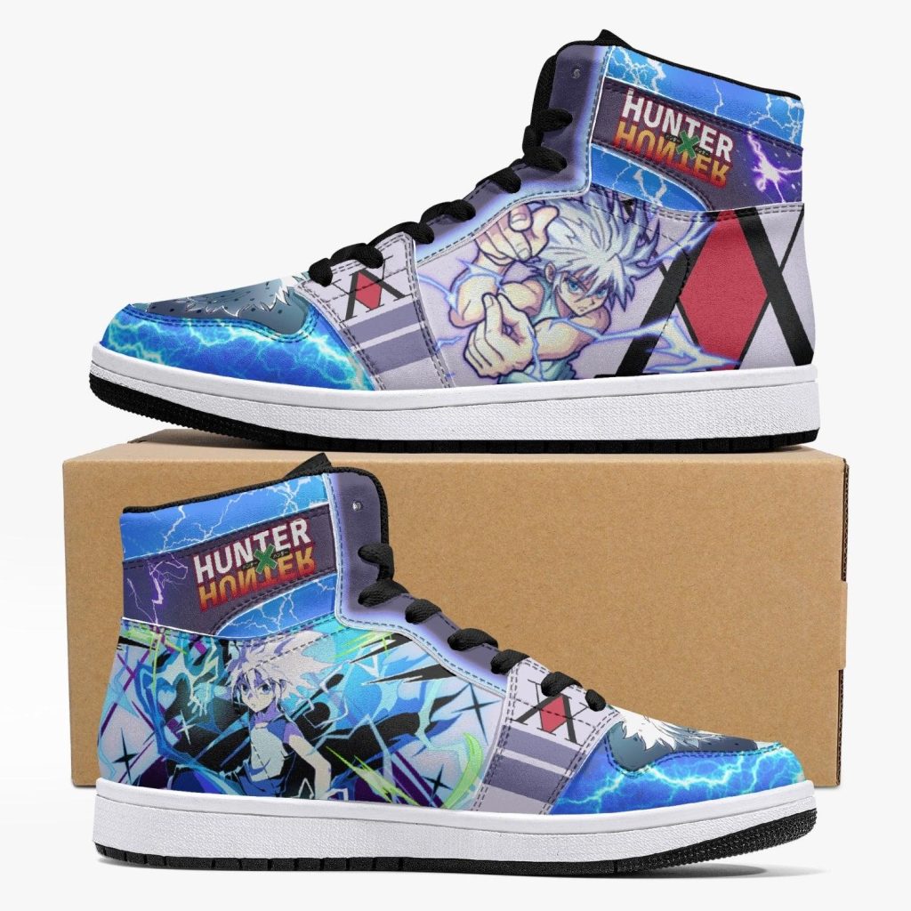 godspeed killua hunter x hunter j force shoes - Anime Shoes UK Store
