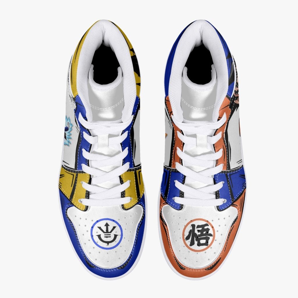 goku and vegeta dragon ball j force shoes 11 - Anime Shoes UK Store