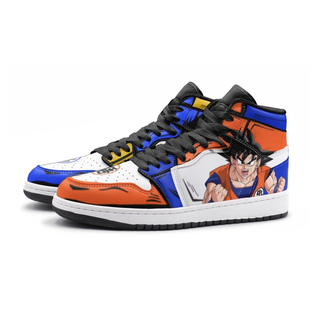 goku and vegeta dragon ball z jd1 shoes 3 - Anime Shoes UK Store