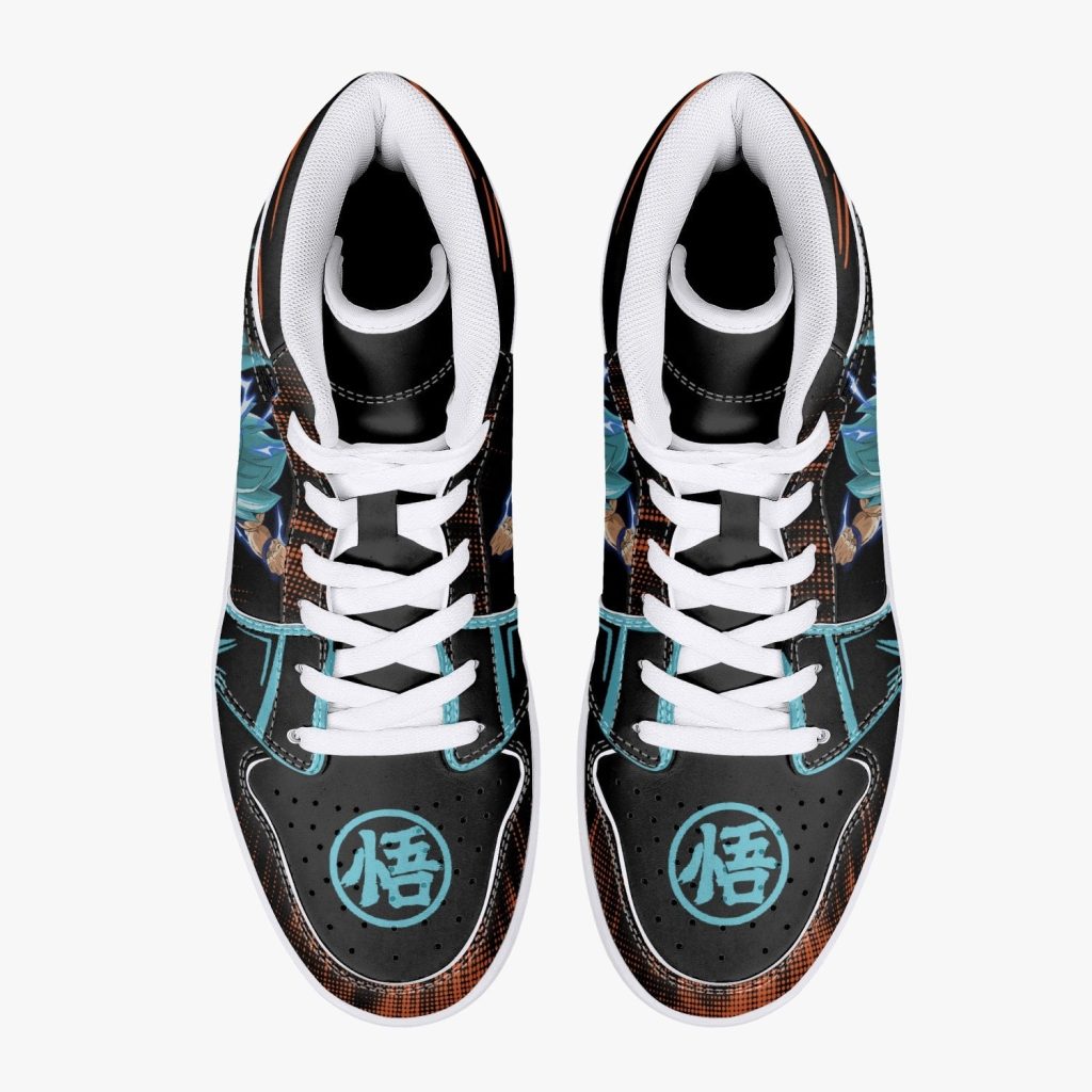 goku blue dragon ball super j force shoes 13 - Anime Shoes UK Store