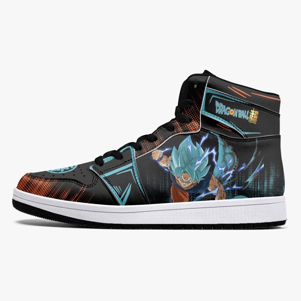 goku blue dragon ball super j force shoes 18 - Anime Shoes UK Store