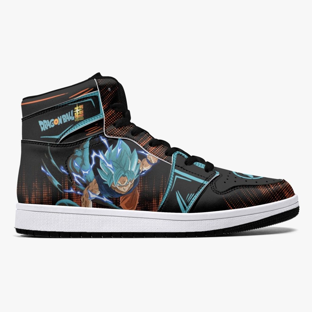 goku blue dragon ball super j force shoes 2 - Anime Shoes UK Store