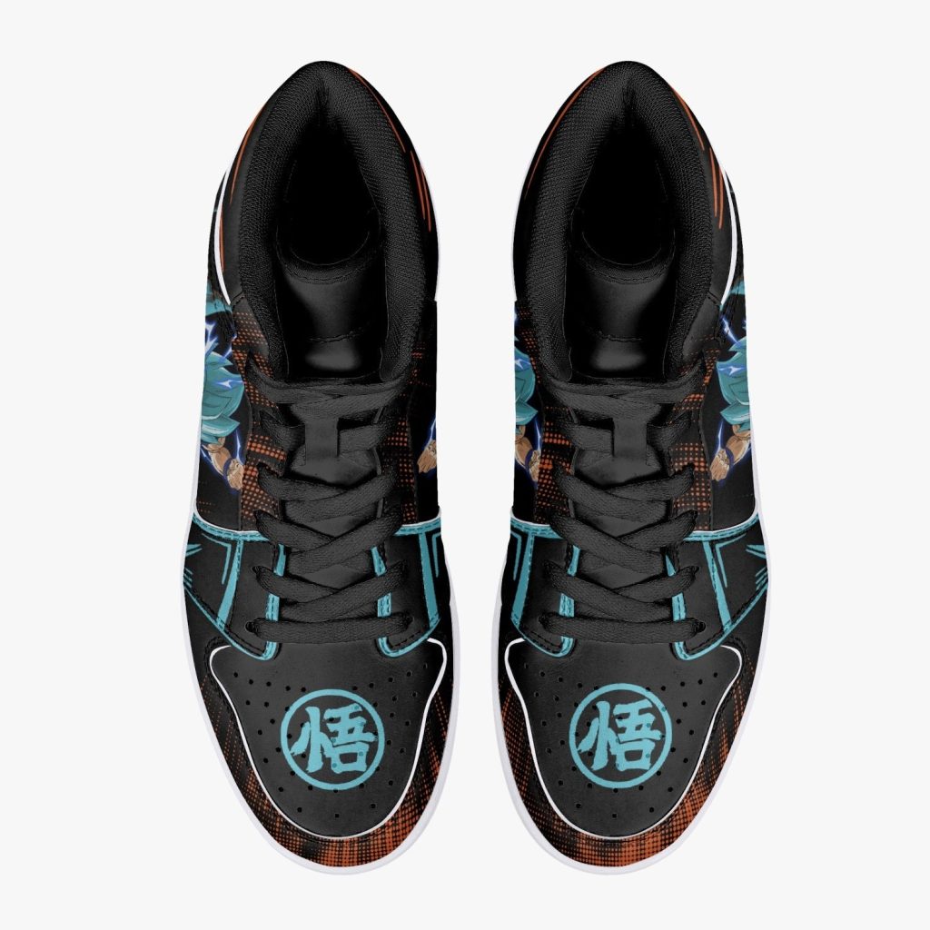goku blue dragon ball super j force shoes 4 - Anime Shoes UK Store