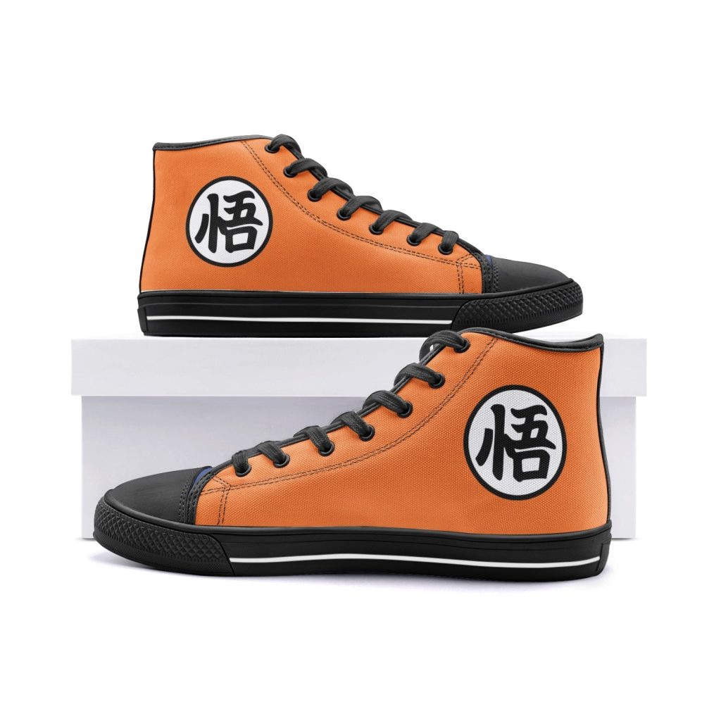 goku dragon ball z classic high top canvas shoes 5 - Anime Shoes UK Store