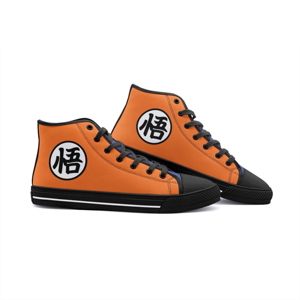 goku dragon ball z classic high top canvas shoes 6 - Anime Shoes UK Store