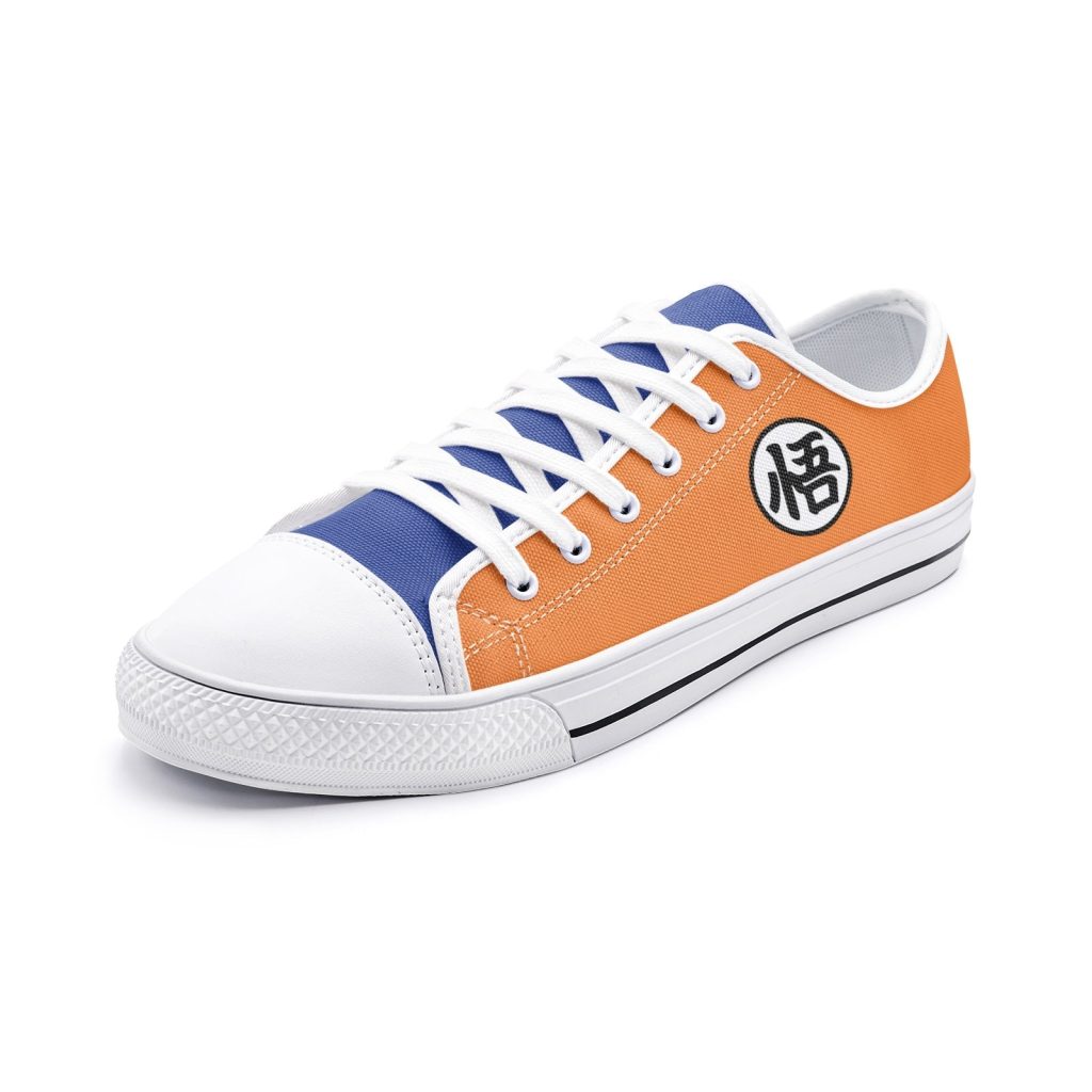 goku dragon ball z classic low top canvas shoes - Anime Shoes UK Store