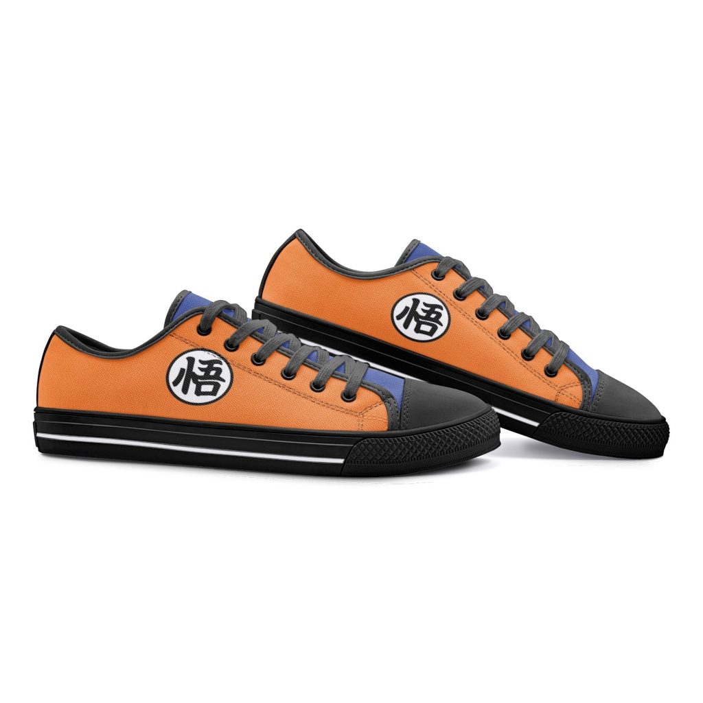 goku dragon ball z classic low top canvas shoes 7 - Anime Shoes UK Store