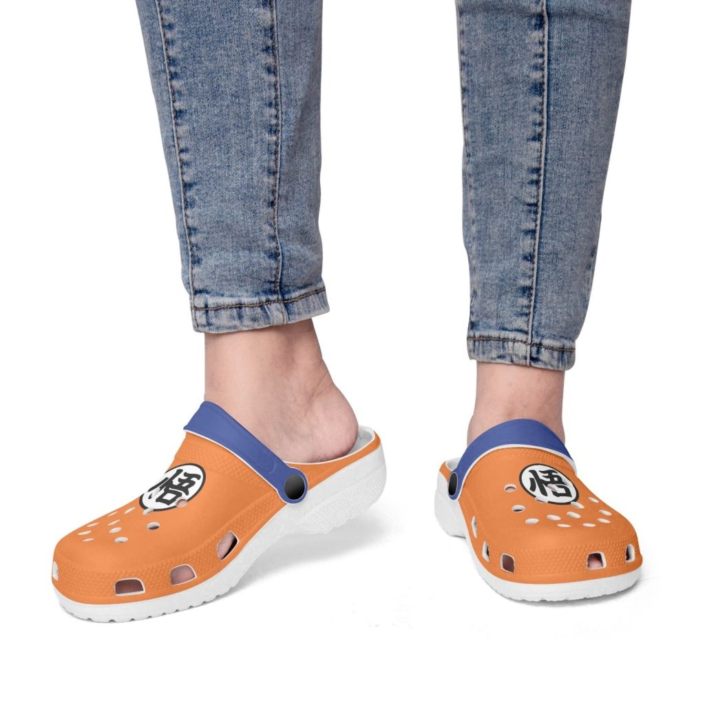 goku dragon ball z custom clogs 3 - Anime Shoes UK Store