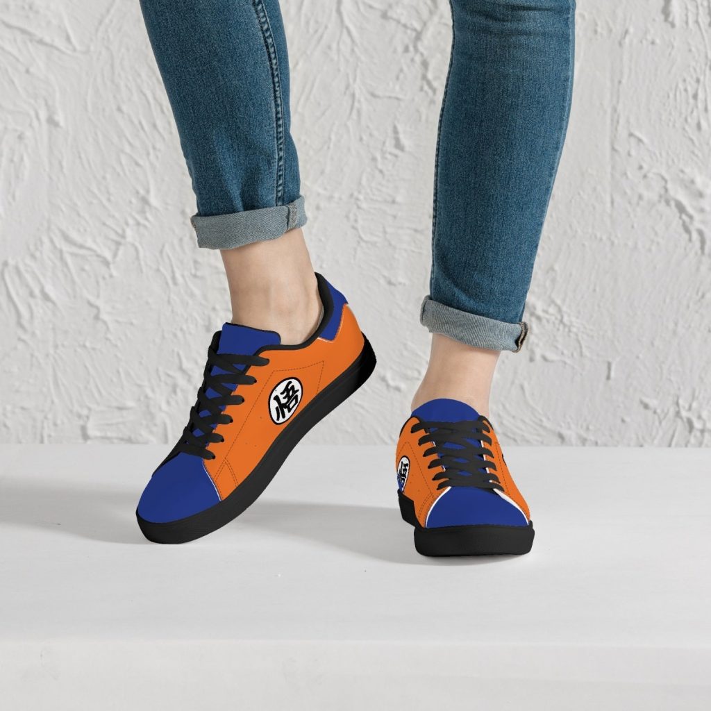 goku dragon ball z leather smith shoes 16 - Anime Shoes UK Store