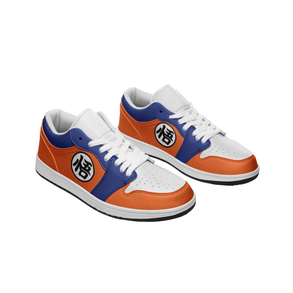 goku dragon ball z low top jd1 shoes 2 - Anime Shoes UK Store