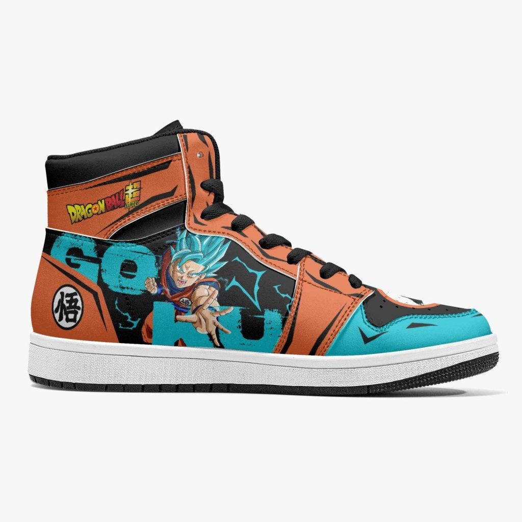 goku super saiyan blue dragon ball j force shoes 17 - Anime Shoes UK Store