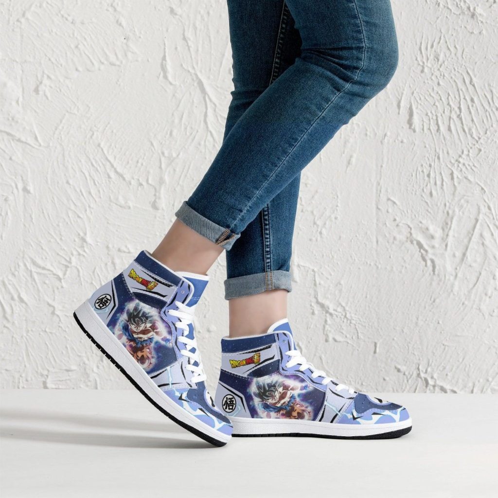 goku ultra instinct dragon ball j force shoes 17 - Anime Shoes UK Store