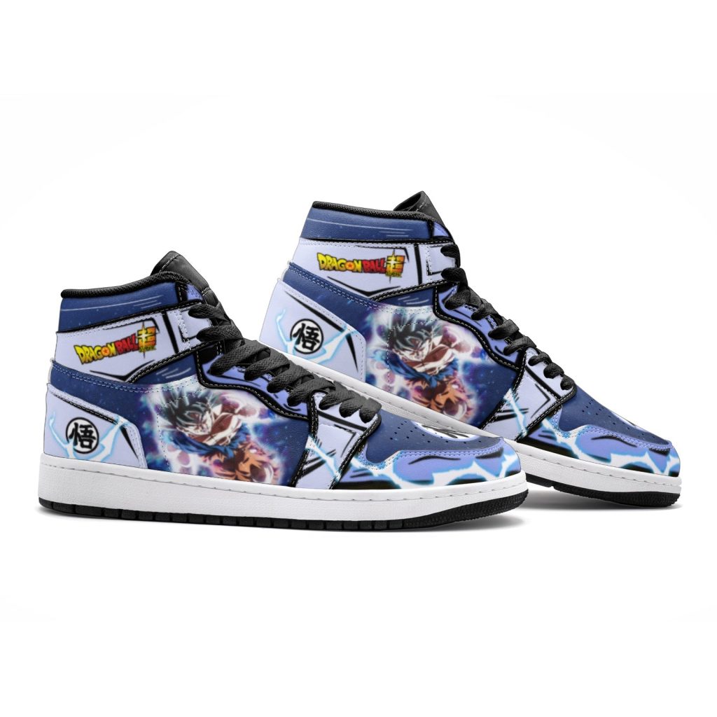 goku ultra instinct dragon ball super jd1 shoes 2 - Anime Shoes UK Store
