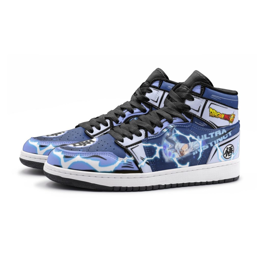 goku ultra instinct dragon ball super jd1 shoes 3 - Anime Shoes UK Store