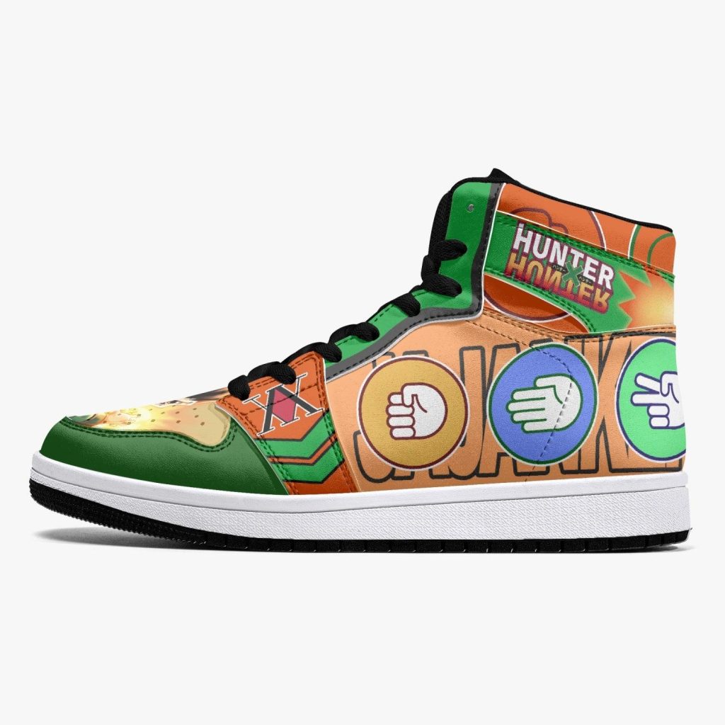 gon jajanken hunter x hunter j force shoes 8 - Anime Shoes UK Store