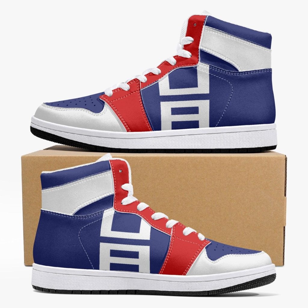 gym sports pattern my hero academia j force shoes - Anime Shoes UK Store