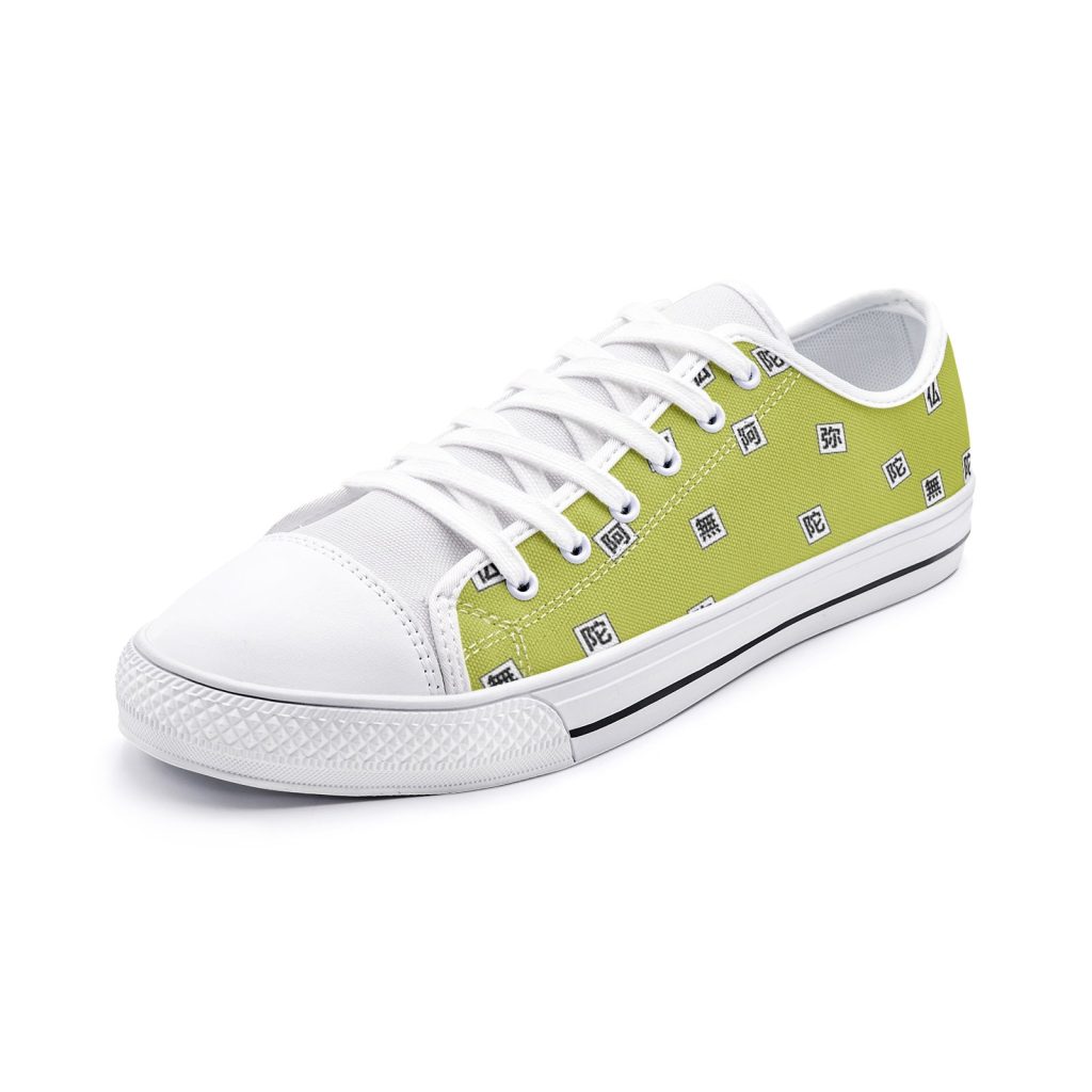 gyomei himejima demon slayer classic low top canvas shoes - Anime Shoes UK Store