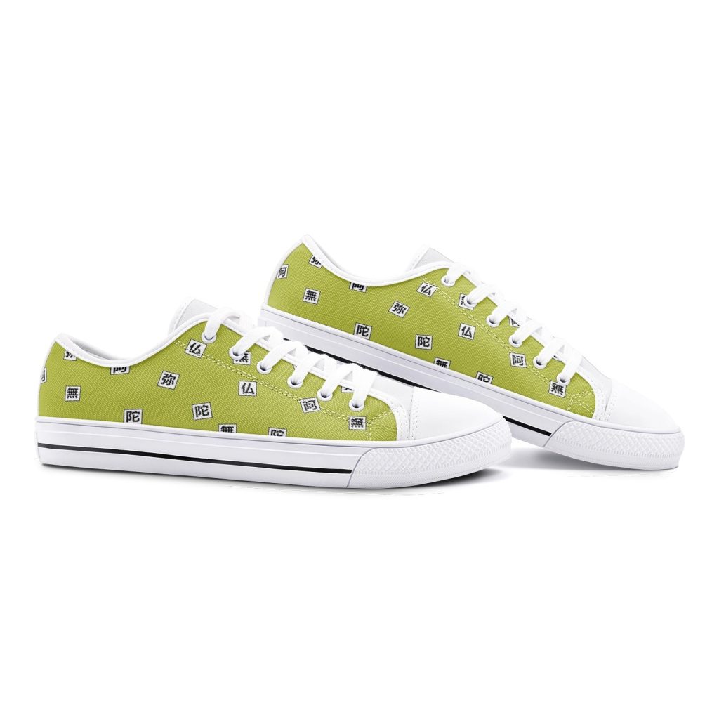 gyomei himejima demon slayer classic low top canvas shoes 3 - Anime Shoes UK Store
