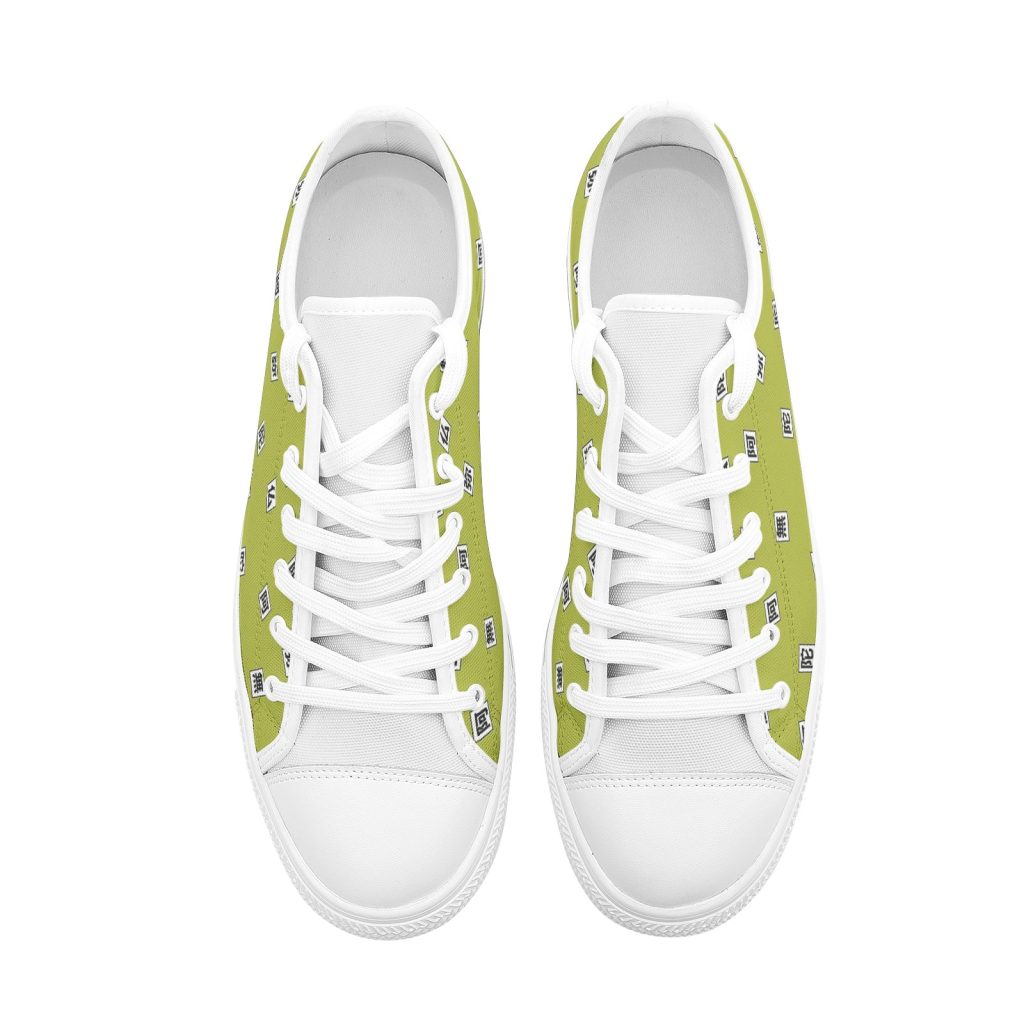 gyomei himejima demon slayer classic low top canvas shoes 4 - Anime Shoes UK Store
