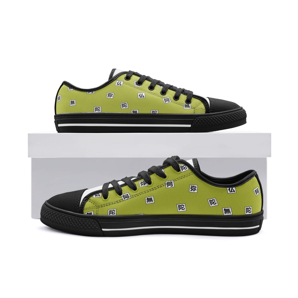 gyomei himejima demon slayer classic low top canvas shoes 6 - Anime Shoes UK Store