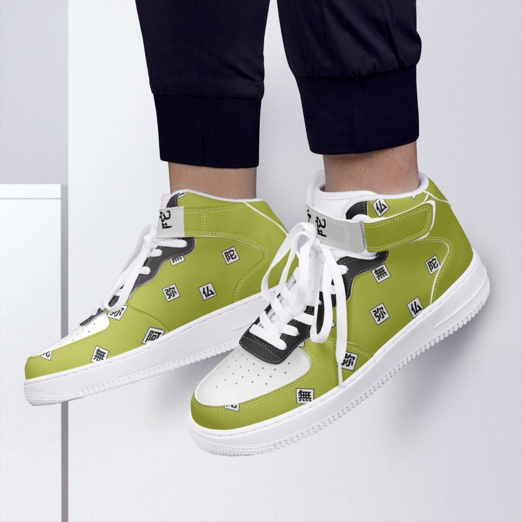 gyomei himejima demon slayer high top kamikaze shoes 8 - Anime Shoes UK Store