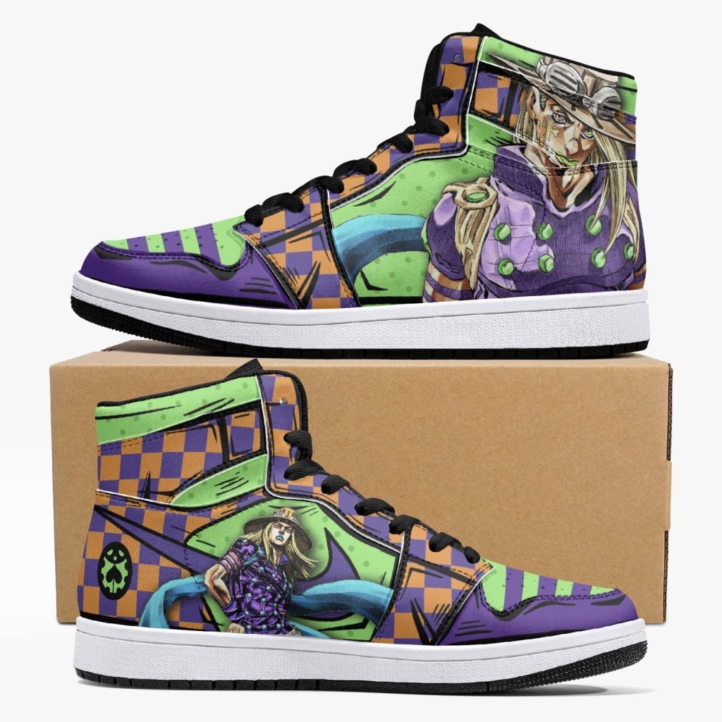 gyro zeppeli jojos bizarre adventure j force shoes - Anime Shoes UK Store