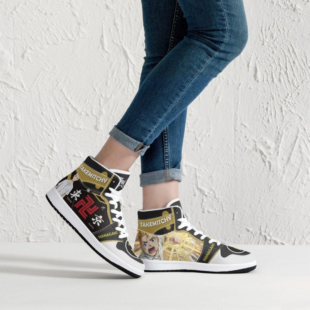 hanagaki takemichi tokyo revengers j force shoes 14 - Anime Shoes UK Store