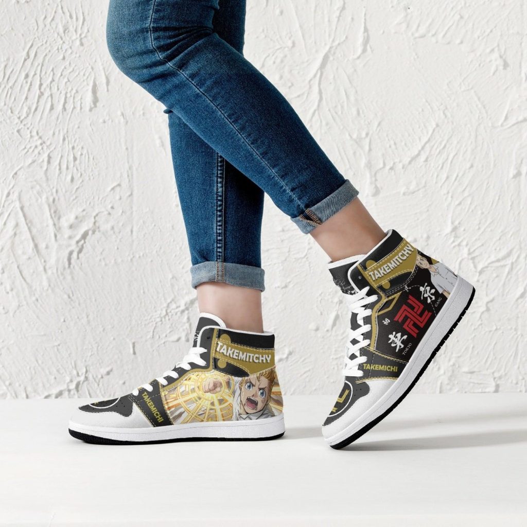 hanagaki takemichi tokyo revengers j force shoes 15 - Anime Shoes UK Store