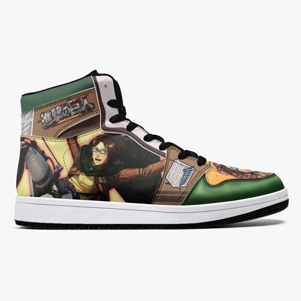 hange zoe attack on titan j force shoes 2 - Anime Shoes UK Store