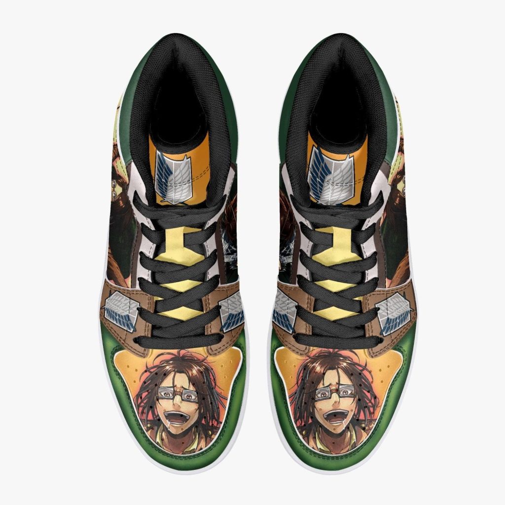 hange zoe attack on titan j force shoes 4 - Anime Shoes UK Store