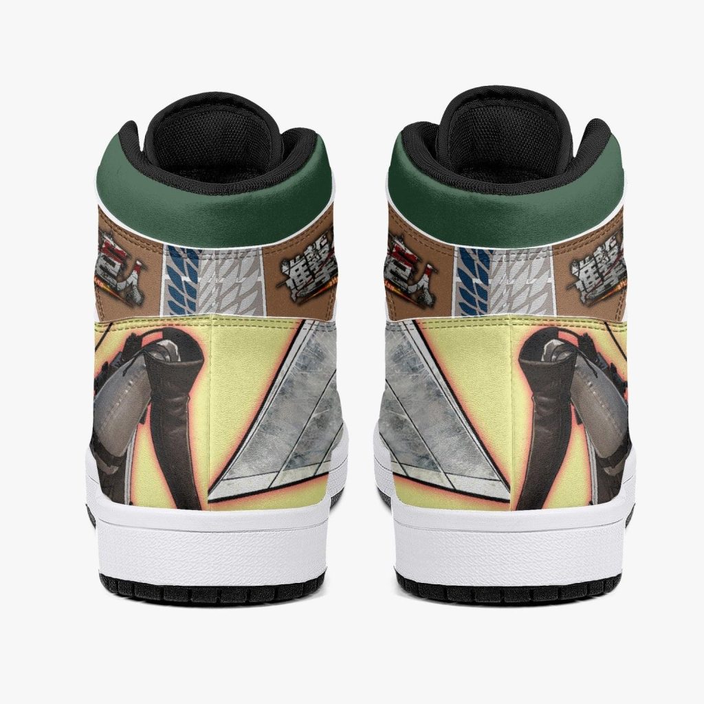hange zoe attack on titan j force shoes 6 - Anime Shoes UK Store