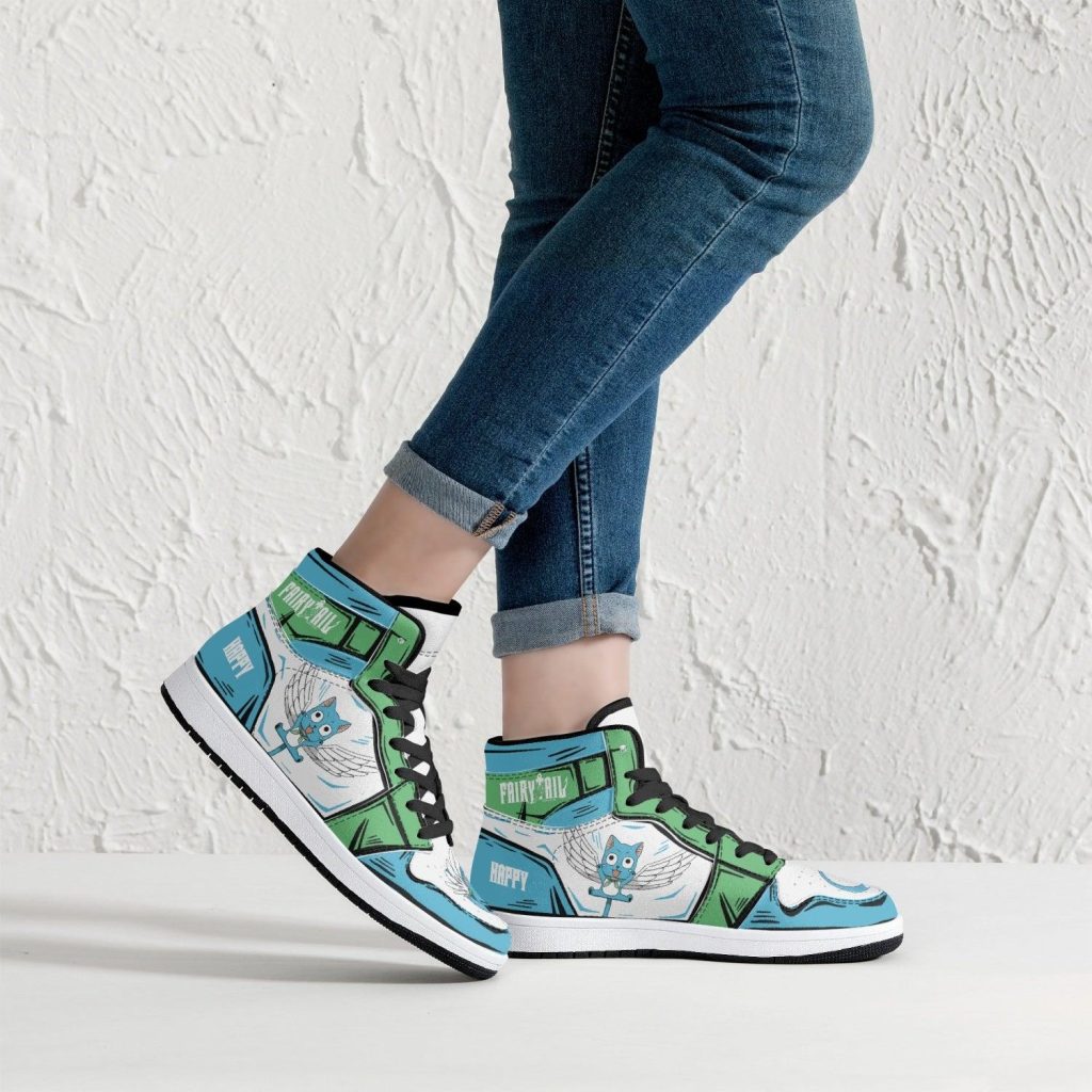 happy fairy tail j force shoes 5 - Anime Shoes UK Store
