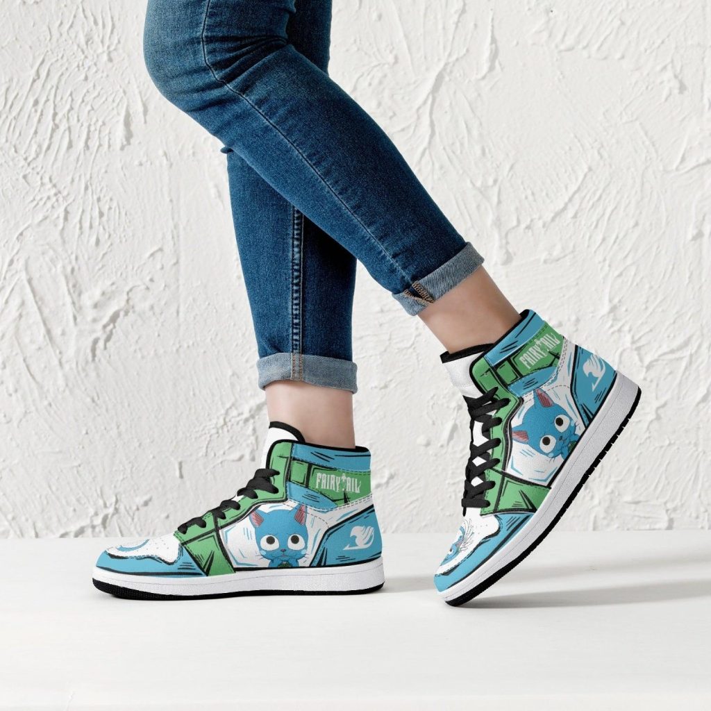 happy fairy tail j force shoes 6 - Anime Shoes UK Store
