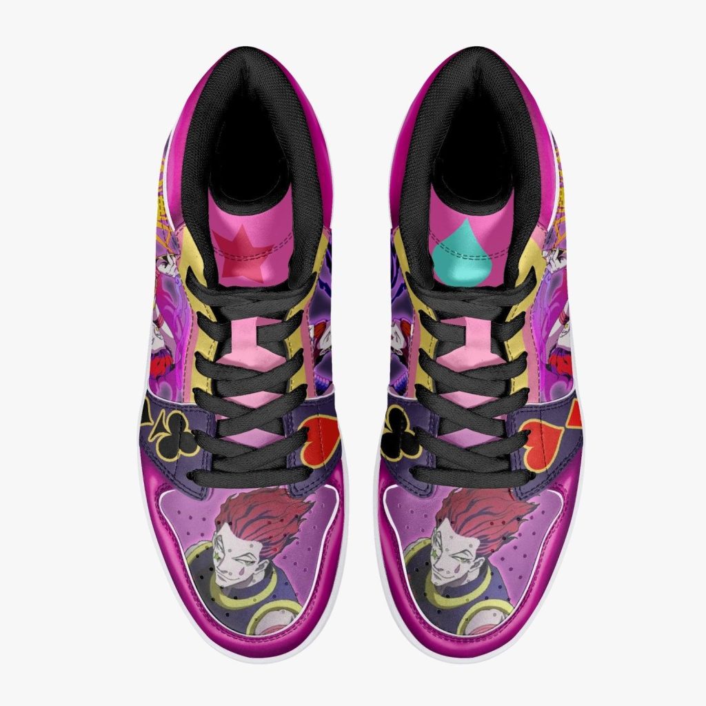hisoka bungee gum hunter x hunter j force shoes 3 - Anime Shoes UK Store