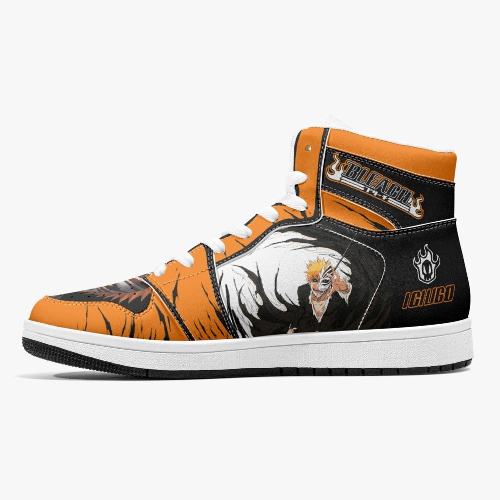ichigo kurosaki bankai bleach j force shoes 10 - Anime Shoes UK Store