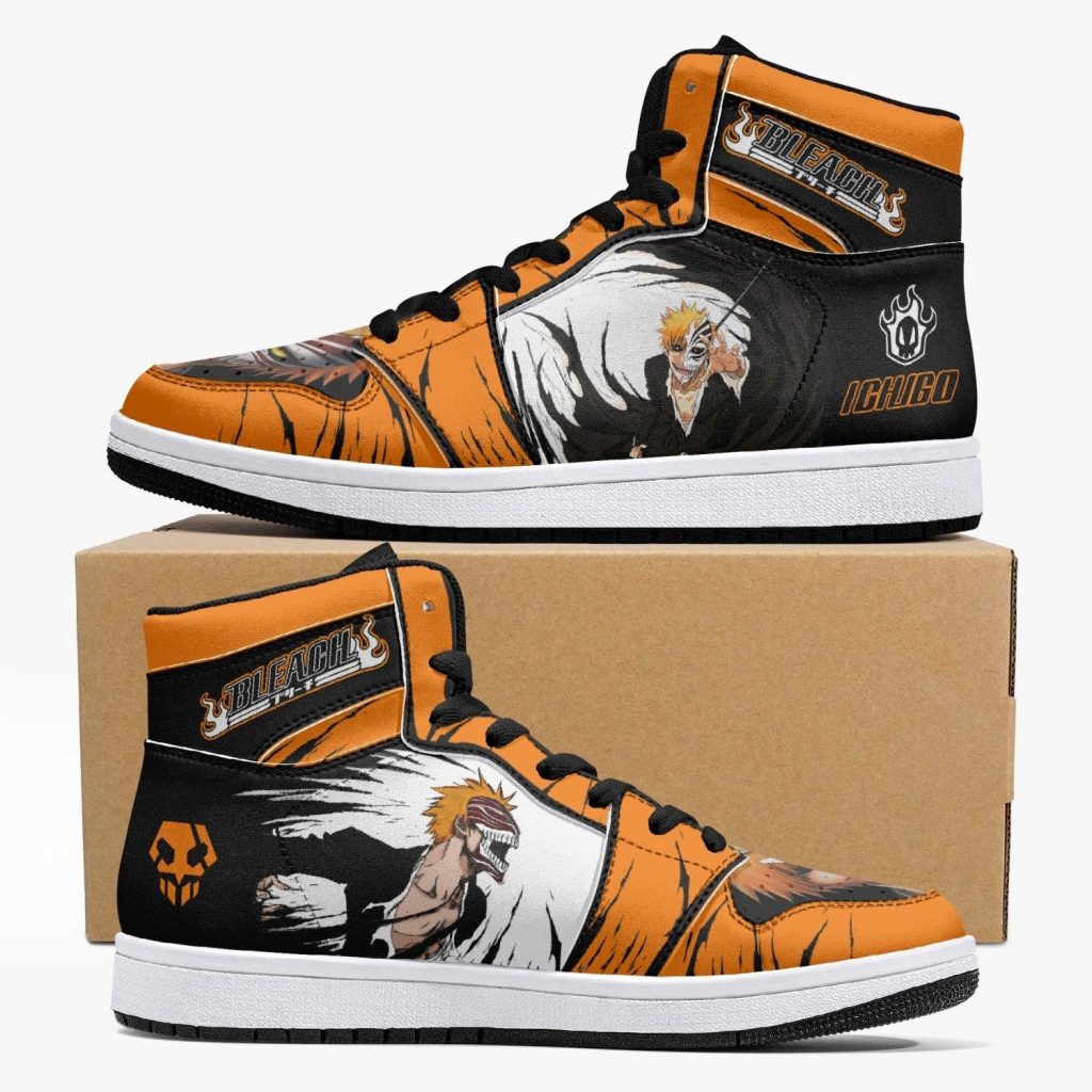 ichigo kurosaki bankai bleach j force shoes - Anime Shoes UK Store