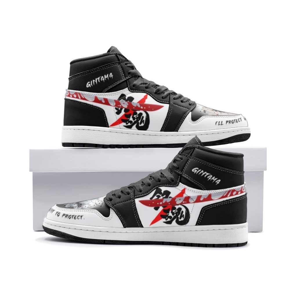 ill protect what i want to gintama jd1 shoes - Anime Shoes UK Store