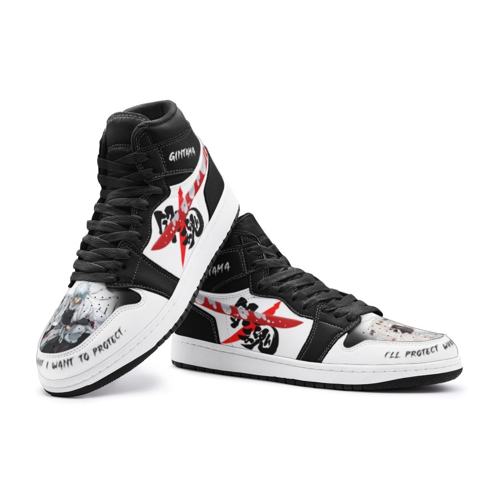 ill protect what i want to gintama jd1 shoes 4 - Anime Shoes UK Store