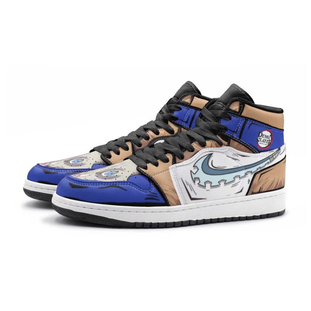 inosuke hashibira demon slayer jd1 shoes 3 - Anime Shoes UK Store
