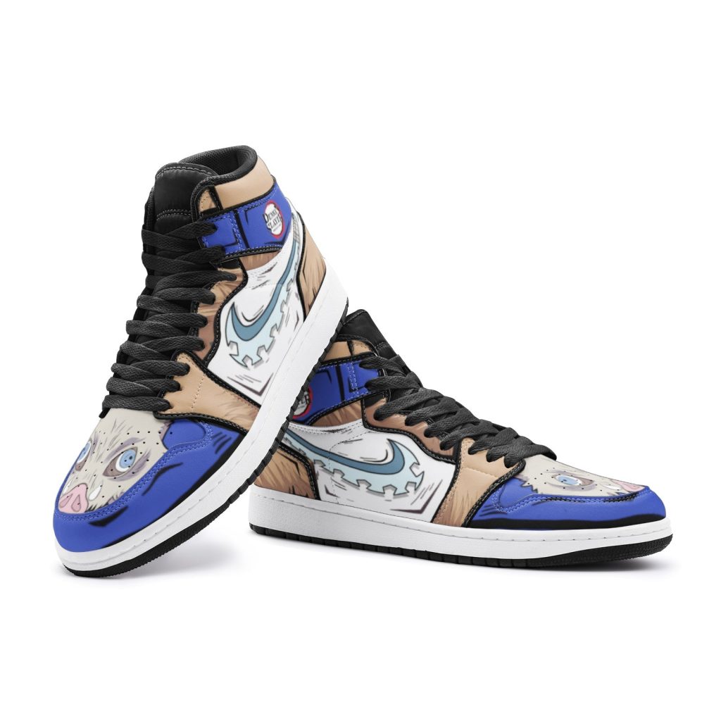 inosuke hashibira demon slayer jd1 shoes 4 - Anime Shoes UK Store