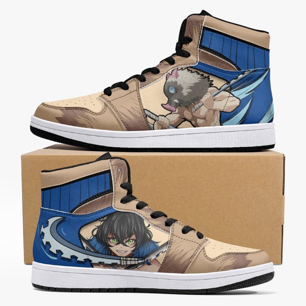 inosuke hashibira demon slayer v2 j force shoes - Anime Shoes UK Store