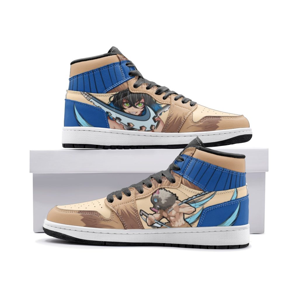 inosuke hashibira demon slayer v2 jd1 shoes - Anime Shoes UK Store