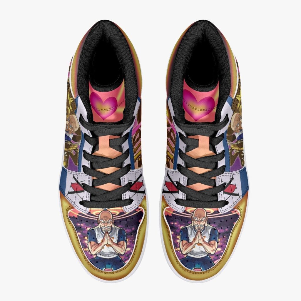 isaac netero 100 type guanyin bodhisattva hunter x hunter j force shoes 3 - Anime Shoes UK Store