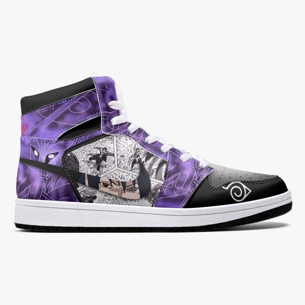 itachi and sasuke uchiha susano naruto j force shoes 13 - Anime Shoes UK Store