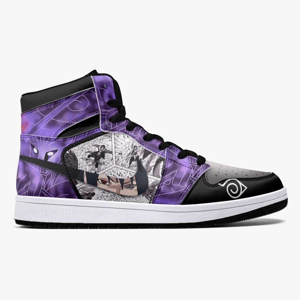 itachi and sasuke uchiha susano naruto j force shoes 2 - Anime Shoes UK Store